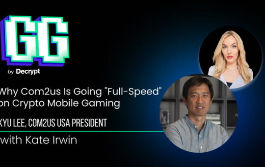 Com2uS Is Going "Full Speed" on Crypto Gaming: Kyu Lee