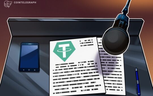 Tether responds to US lawmakers’ calls for DOJ action