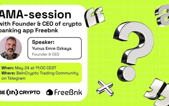 FreeBnk X AMA Session With BeInCrypto